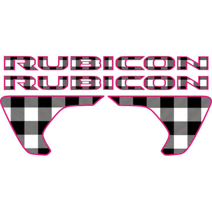 Rubicon Kit - Black and White Plaid