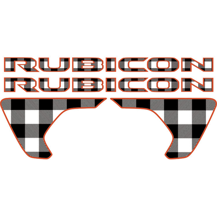 Rubicon Kit - Black and White Plaid