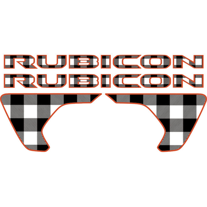 Rubicon Kit - Black and White Plaid