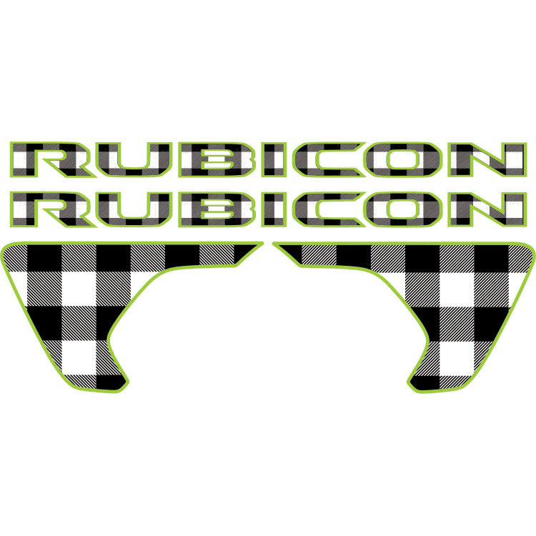 Rubicon Kit - Black and White Plaid