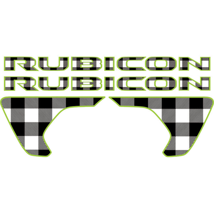 Rubicon Kit - Black and White Plaid