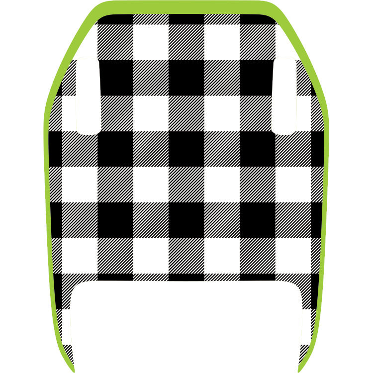 Mojave/392 Hood Graphic - Black and White Plaid