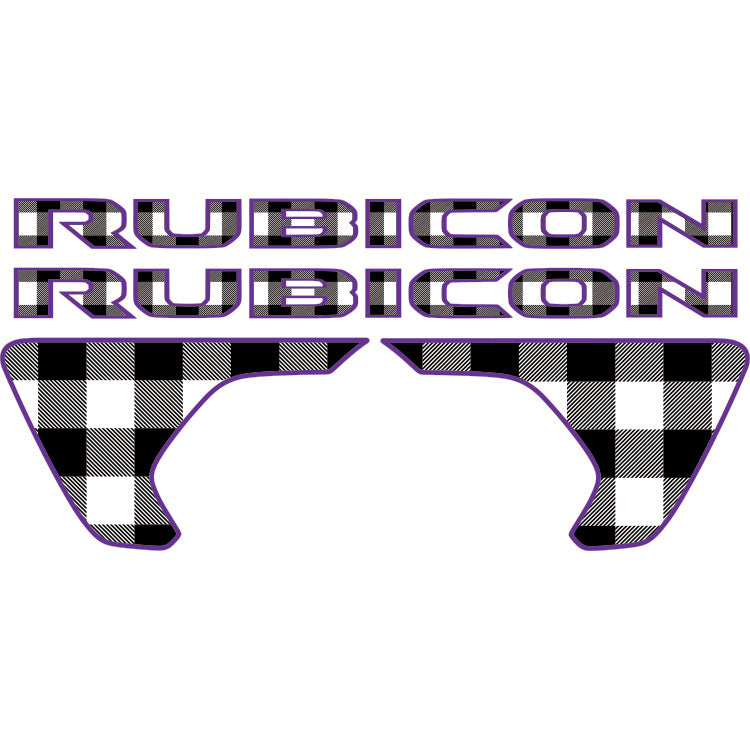 Rubicon Kit - Black and White Plaid