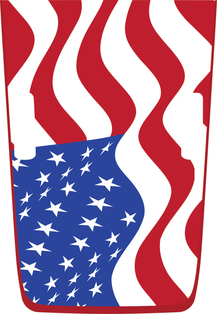 Hybrid Hood Graphic - American Flag