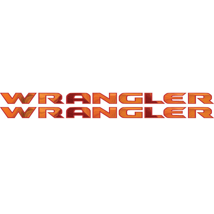 Wrangler Hood Lettering Textured - Dune