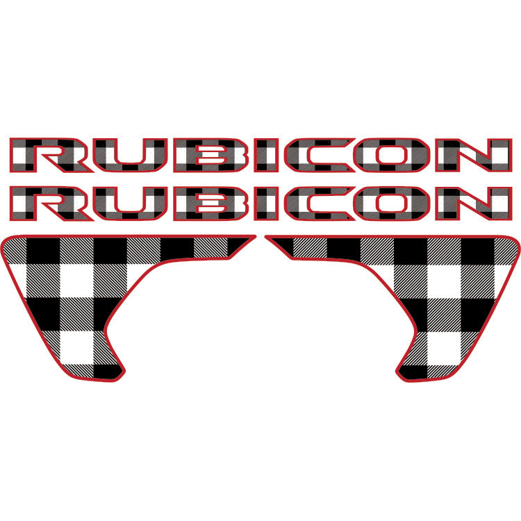 Rubicon Kit - Black and White Plaid