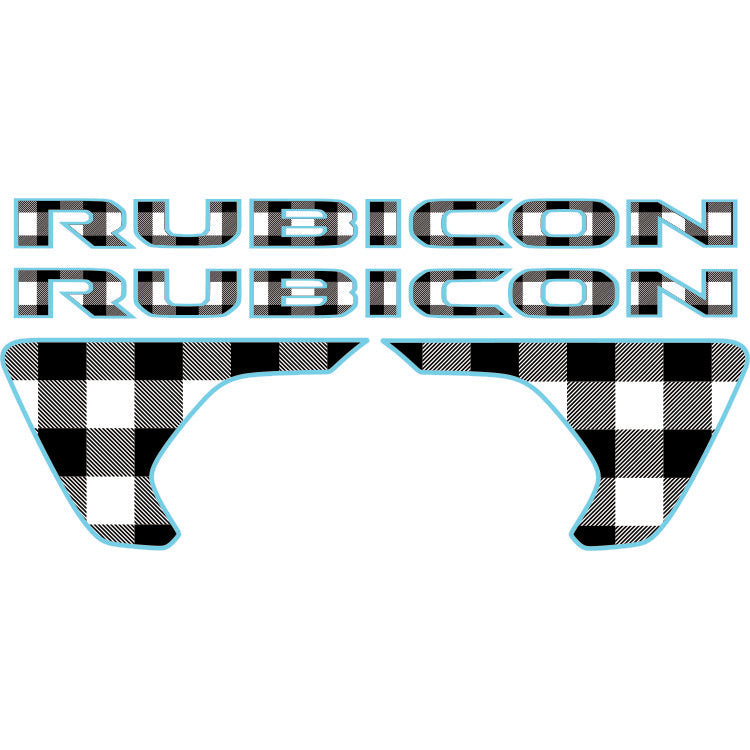 Rubicon Kit - Black and White Plaid