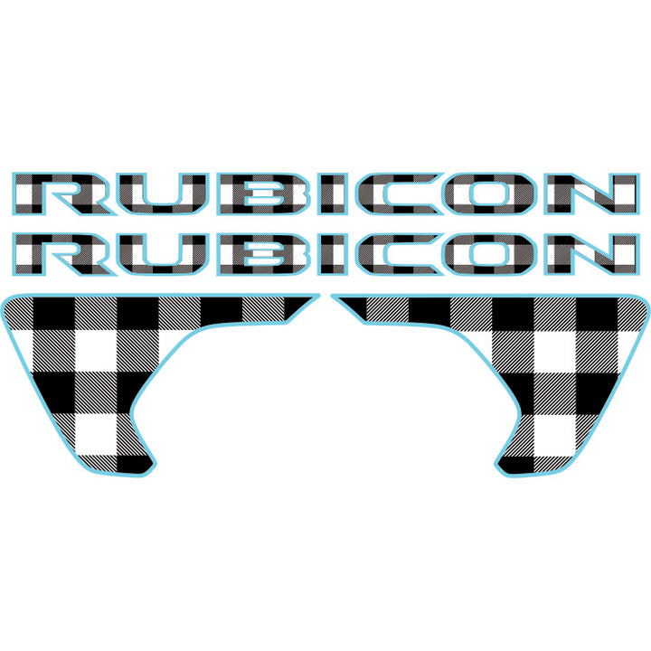 Rubicon Kit - Black and White Plaid
