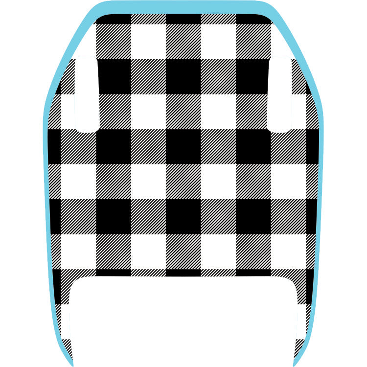 Mojave/392 Hood Graphic - Black and White Plaid