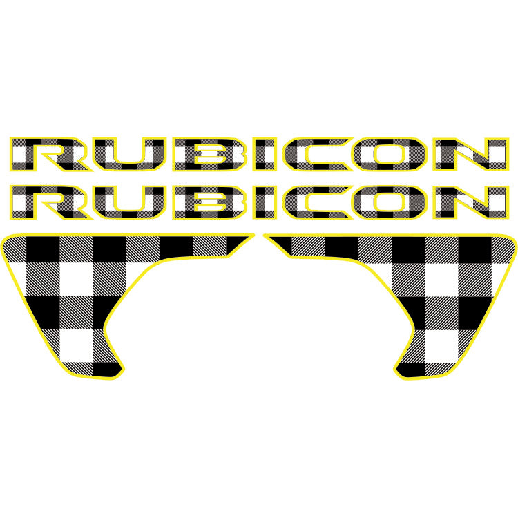 Rubicon Kit - Black and White Plaid