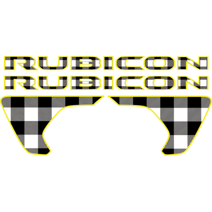 Rubicon Kit - Black and White Plaid