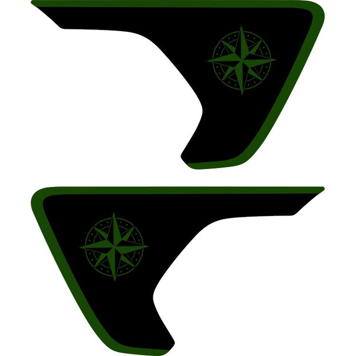 Compass Fender Inserts (Set of 2)