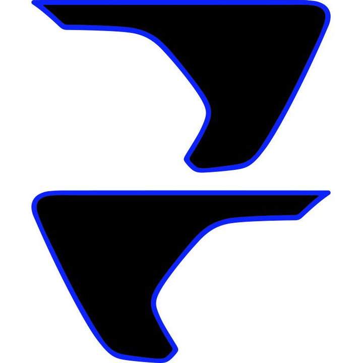 Outlined Fender Insert (Set Of 2)
