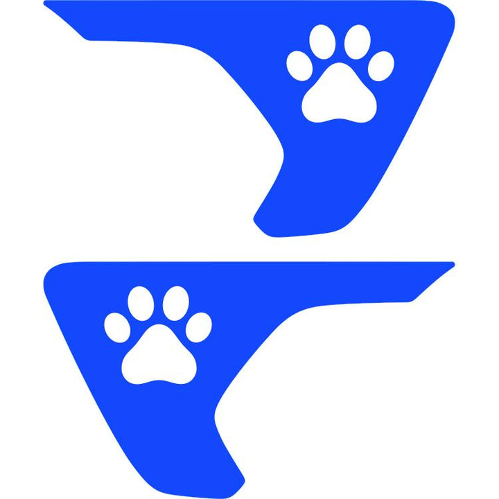 Paw Print Fender Insert (Set Of 2)
