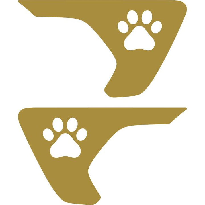 Paw Print Fender Insert (Set Of 2)