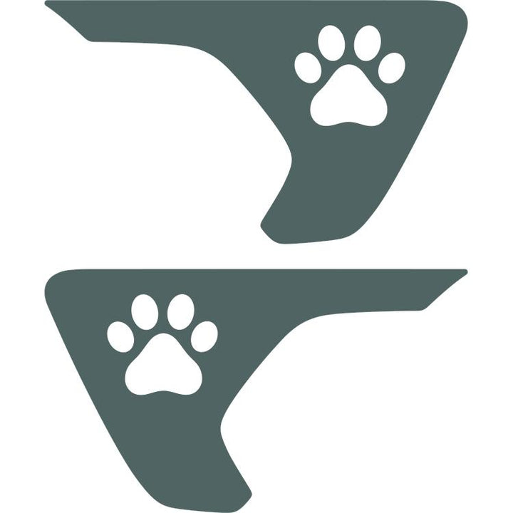 Paw Print Fender Insert (Set Of 2)