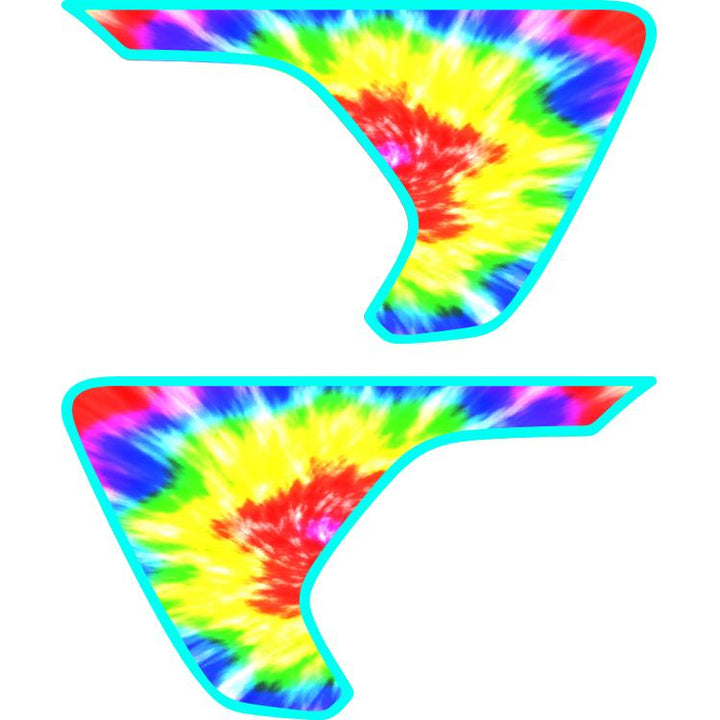 Tie Dye Fender Insert (set Of 2)