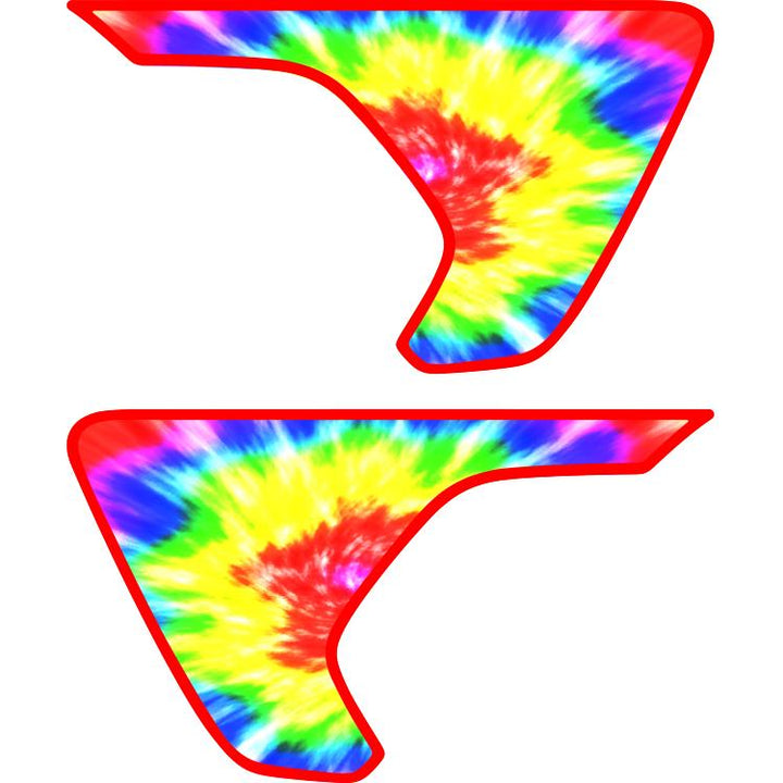 Tie Dye Fender Insert (set Of 2)