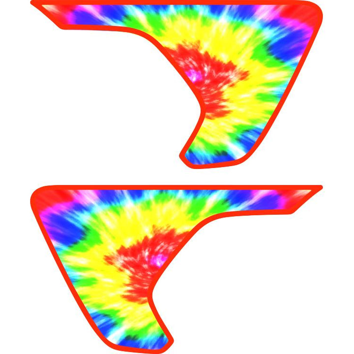 Tie Dye Fender Insert (set Of 2)