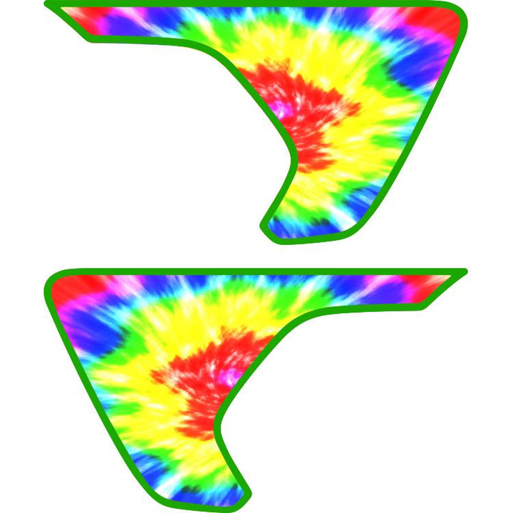 Tie Dye Fender Insert (set Of 2)