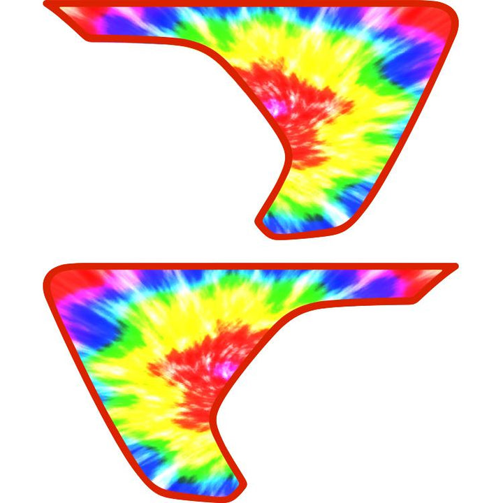 Tie Dye Fender Insert (set Of 2)
