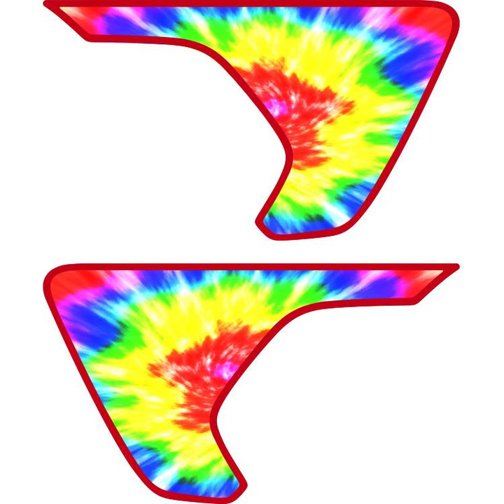 Tie Dye Fender Insert (set Of 2)