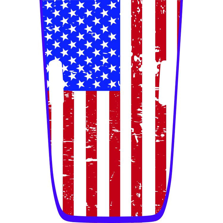 Rubicon American Flag Hood Graphic