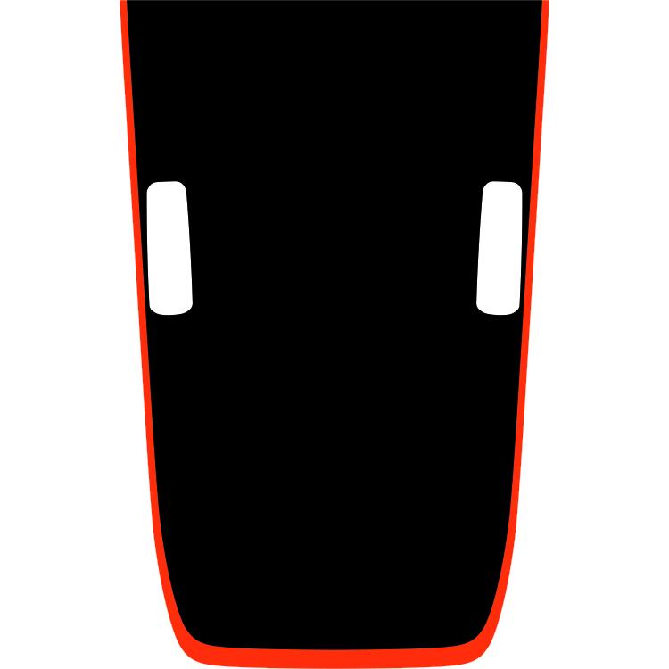 Rubicon Hood Graphic - Outlined
