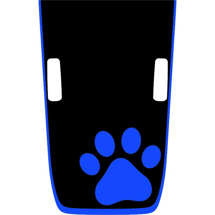Rubicon Hood Graphic - Paw Print