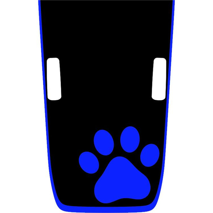 Rubicon Hood Graphic - Paw Print