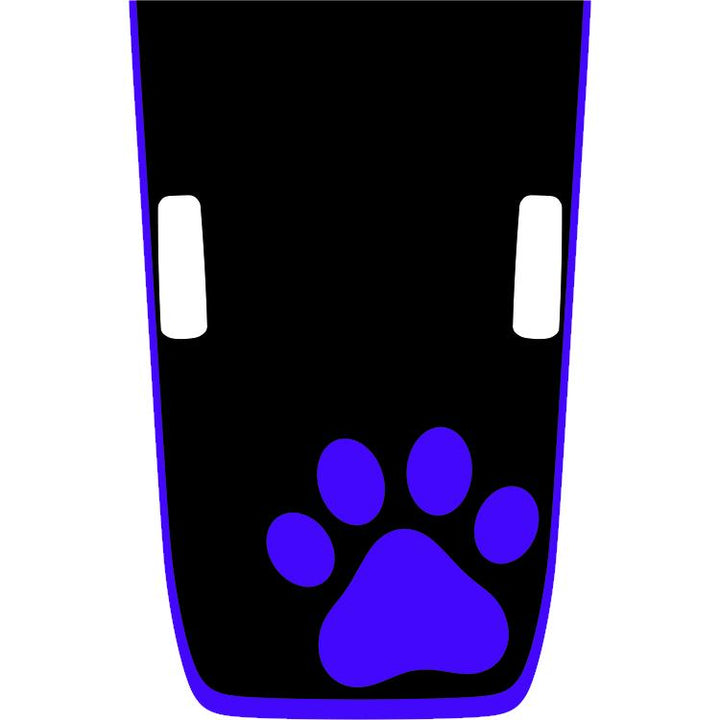 Rubicon Hood Graphic - Paw Print