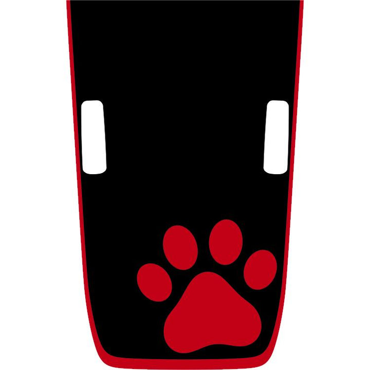 Rubicon Hood Graphic - Paw Print