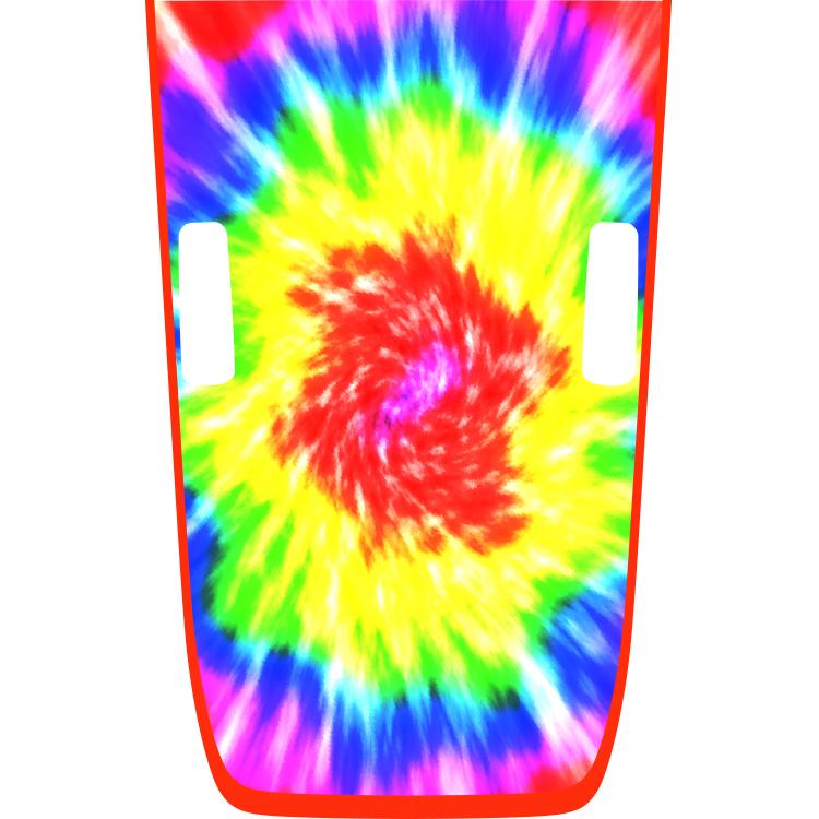 Rubicon Tie Dye Hood Graphic