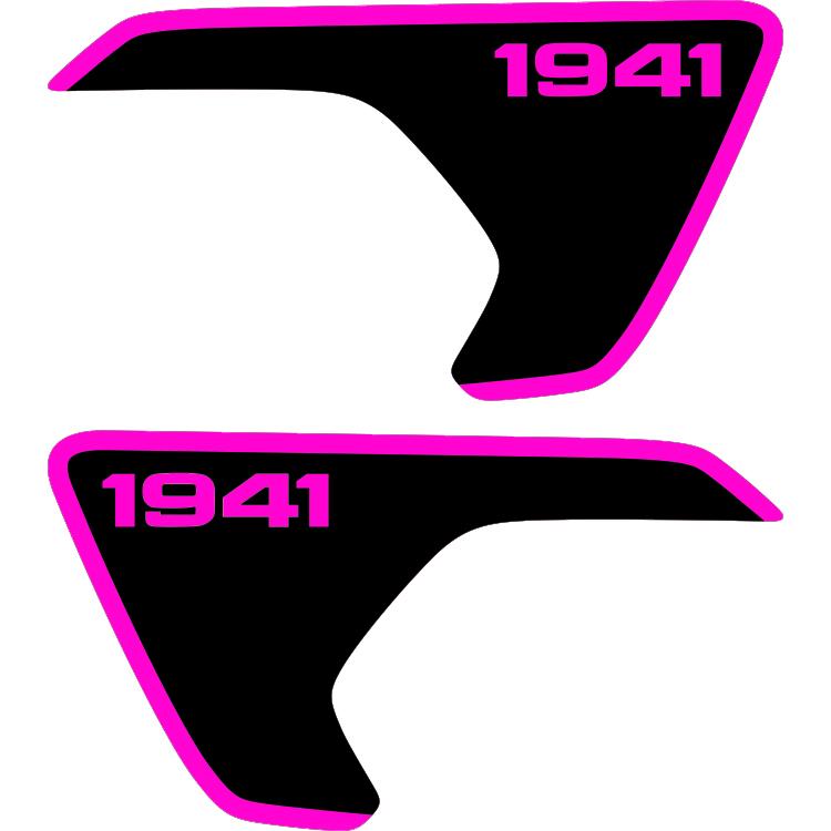 1941 Fender Insert (Set Of 2)