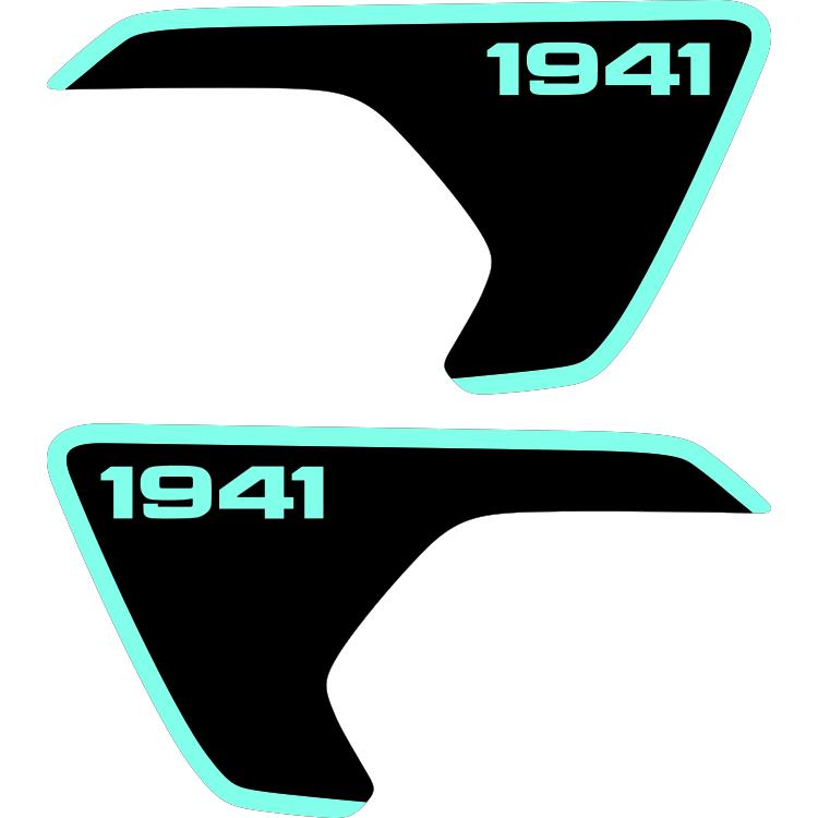 1941 Fender Insert (Set Of 2)