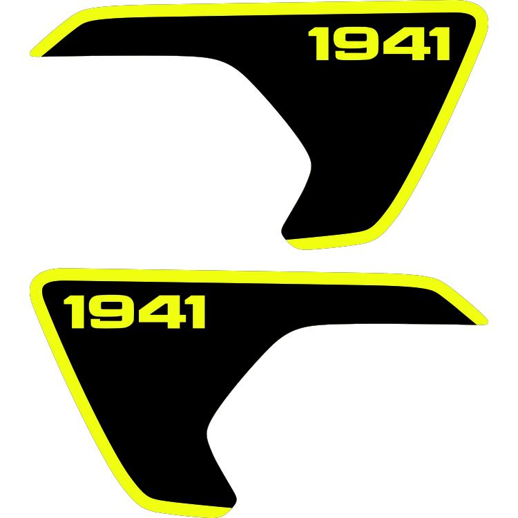 1941 Fender Insert (Set Of 2)