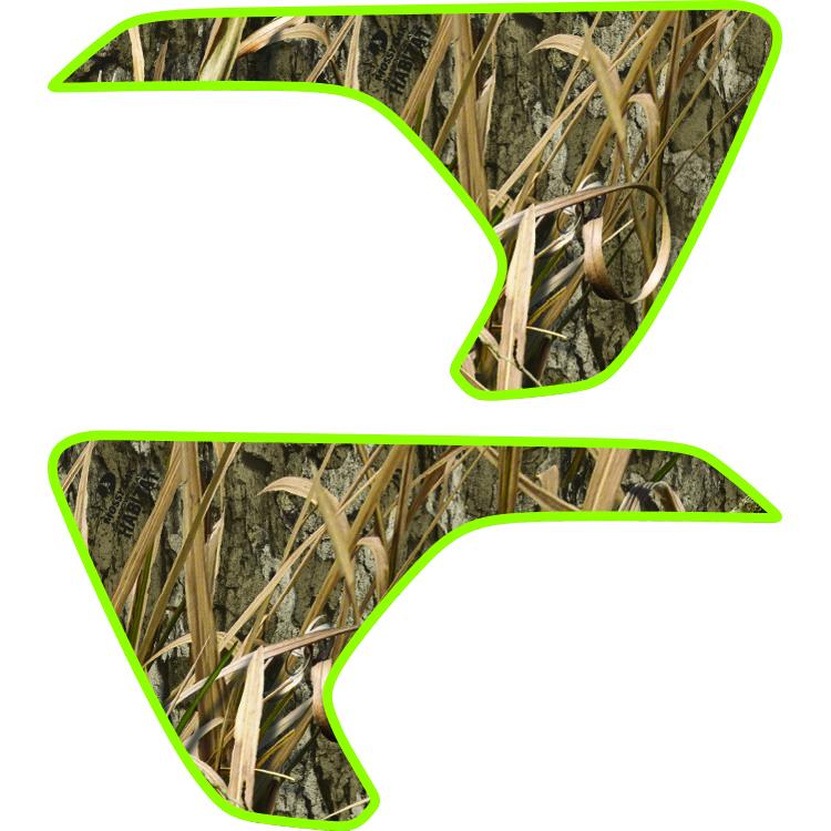 Sport Sahara Overland Willys Fender Inserts Mossy Oak Shadow Grass Habitat