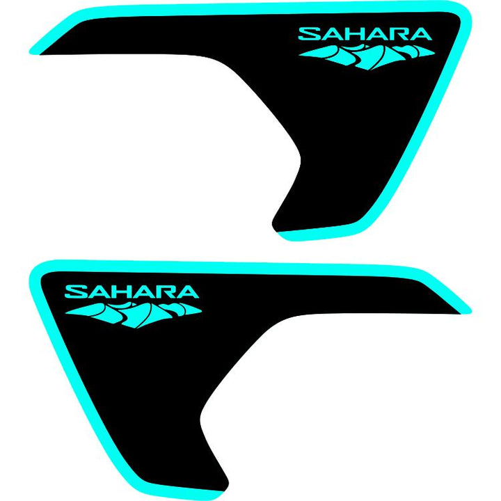 Sport Sahara Overland Willys Fender Inserts Sahara with Outline