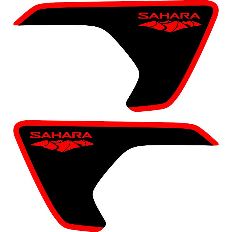 Sport Sahara Overland Willys Fender Inserts Sahara with Outline