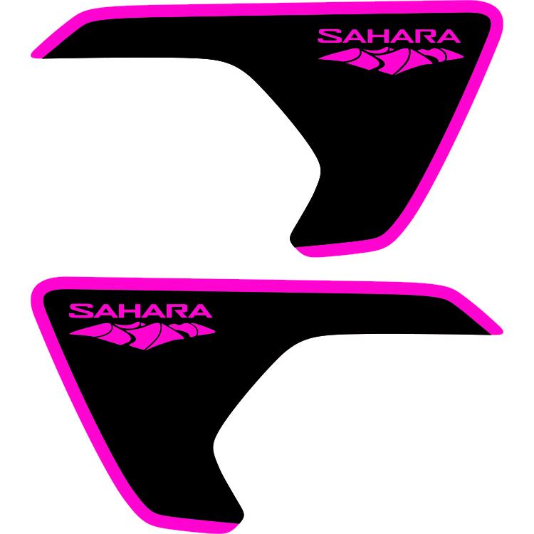 Sport Sahara Overland Willys Fender Inserts Sahara with Outline
