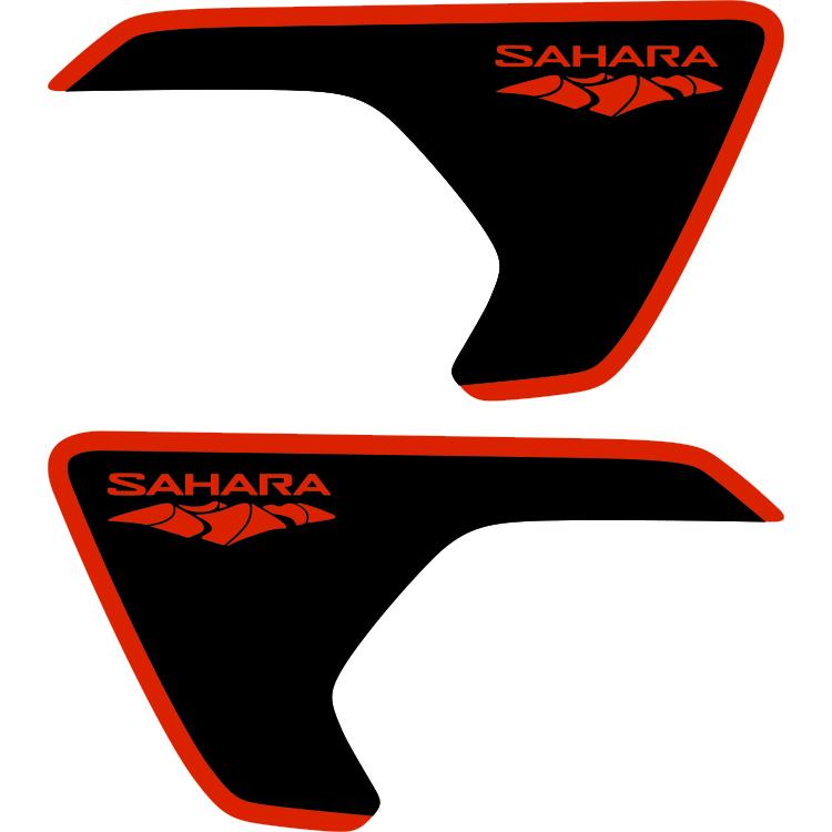 Sport Sahara Overland Willys Fender Inserts Sahara with Outline