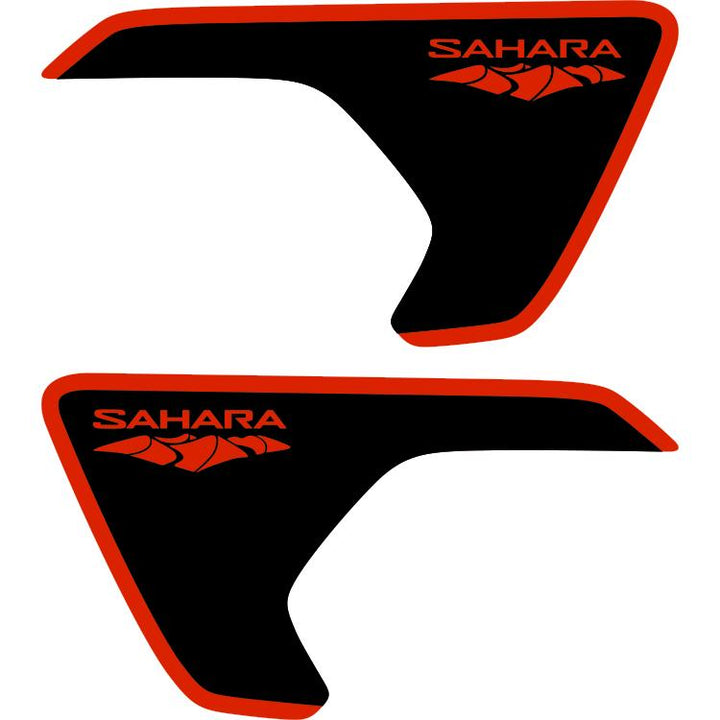 Sport Sahara Overland Willys Fender Inserts Sahara with Outline