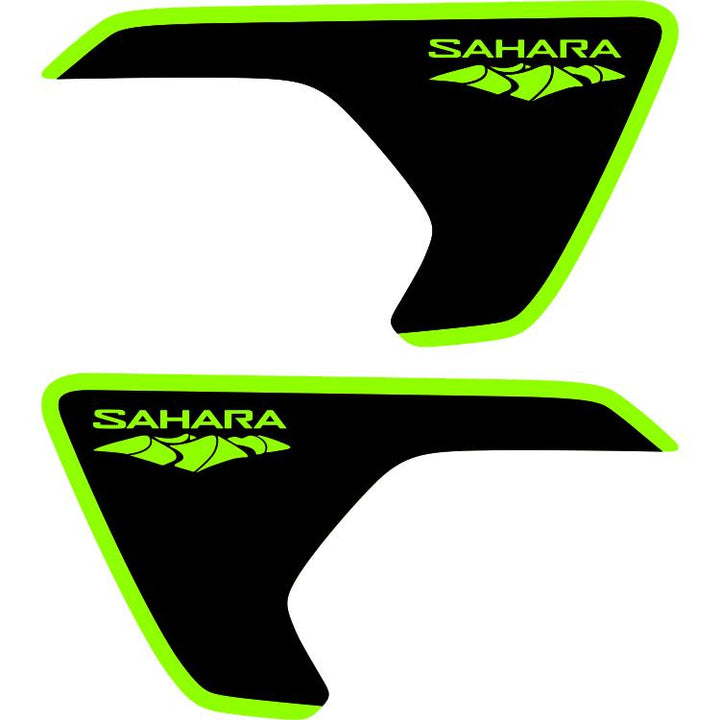 Sport Sahara Overland Willys Fender Inserts Sahara with Outline