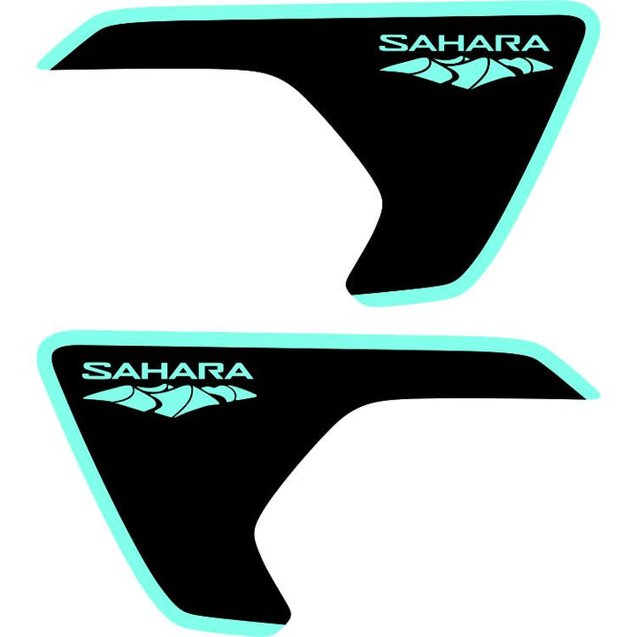 Sport Sahara Overland Willys Fender Inserts Sahara with Outline