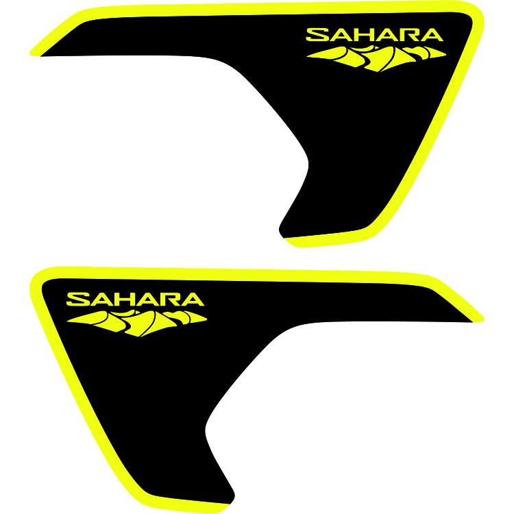 Sport Sahara Overland Willys Fender Inserts Sahara with Outline