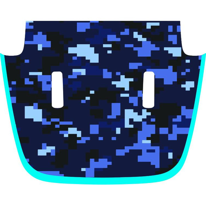 Sport/Sahara/Overland/Willys Hood Graphic - Blue Digital Camo