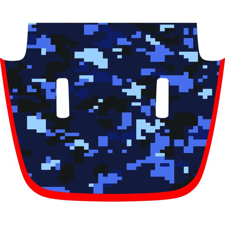 Sport/Sahara/Overland/Willys Hood Graphic - Blue Digital Camo