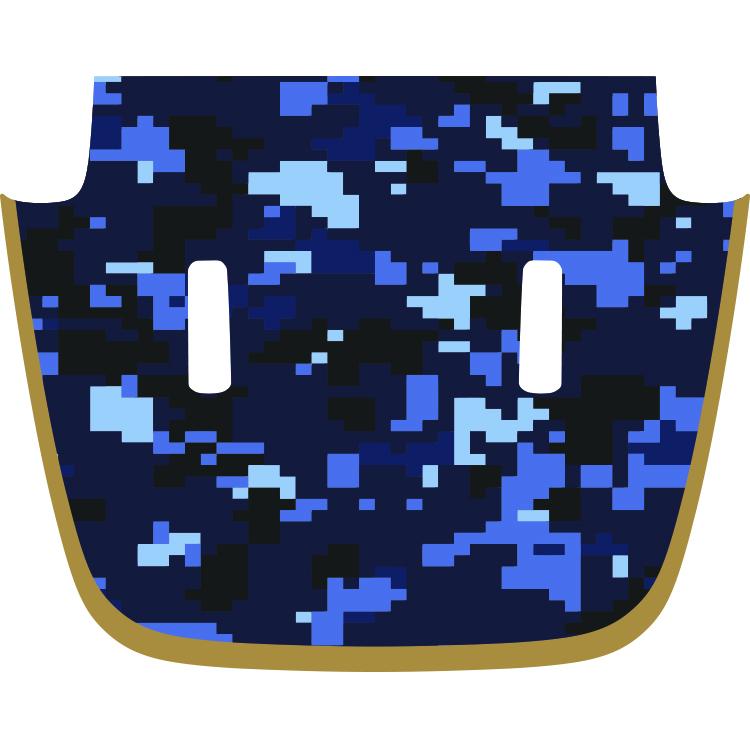 Sport/Sahara/Overland/Willys Hood Graphic - Blue Digital Camo
