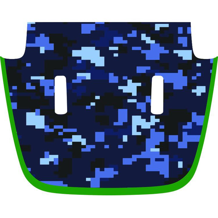 Sport/Sahara/Overland/Willys Hood Graphic - Blue Digital Camo