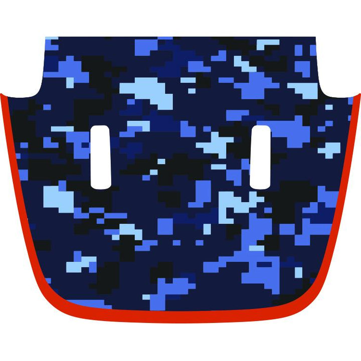 Sport/Sahara/Overland/Willys Hood Graphic - Blue Digital Camo
